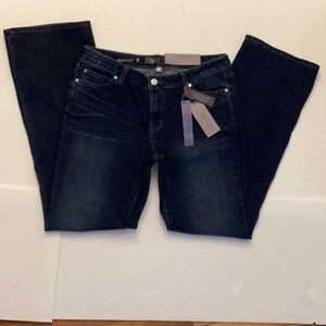 Jennifer Lopez Women’s Jeans Bootcut Dark Blue Denim Stretch Size 12
